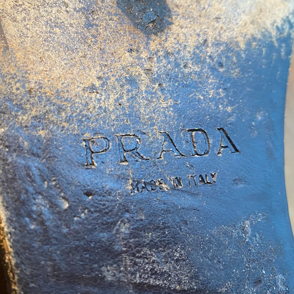 Prada Leather Lace-up Shoes - Picture 8 of 9